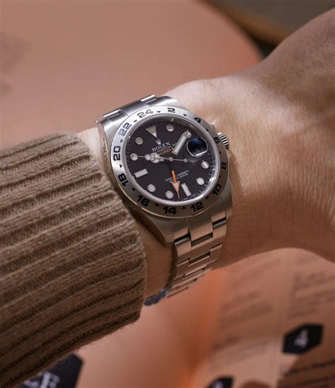 sas explorer 2 rolex|Rolex explorer ii size guide.